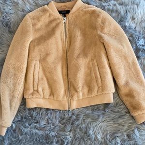 Super soft winter bomber jacket
